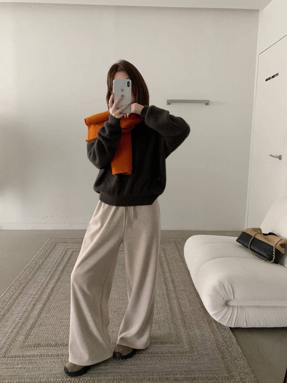 // 超軟糯質感必入休閒褲