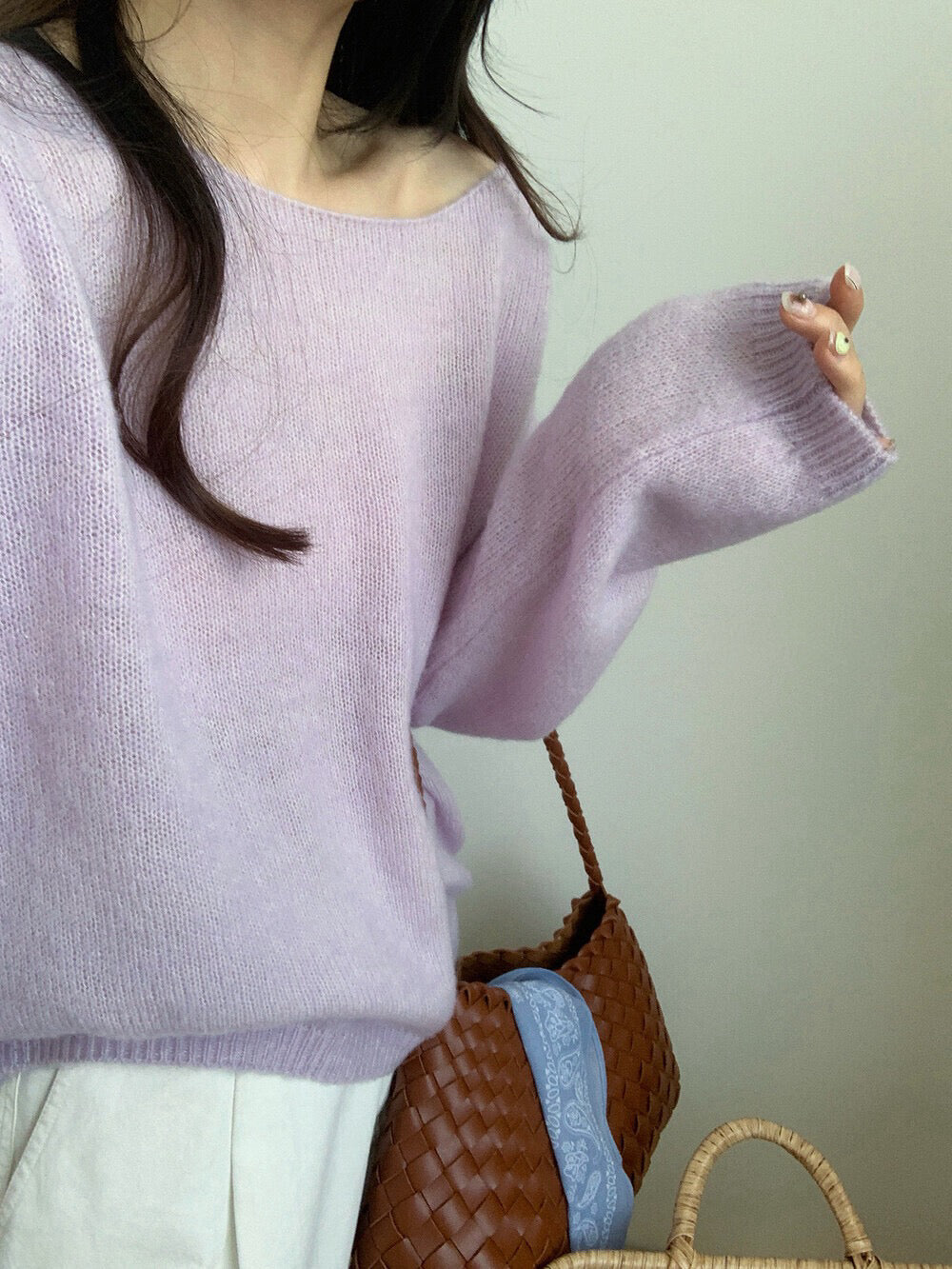 // 100%羊毛柔軟船領NT