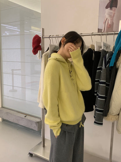 // 10%兔毛連糯拉鍊CD