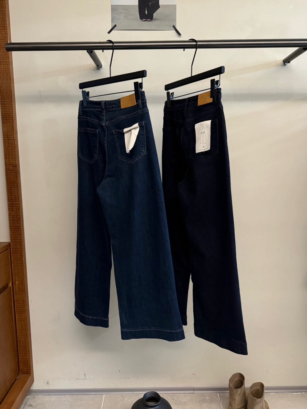 // 版型超好的微彈布料顯瘦牛仔褲