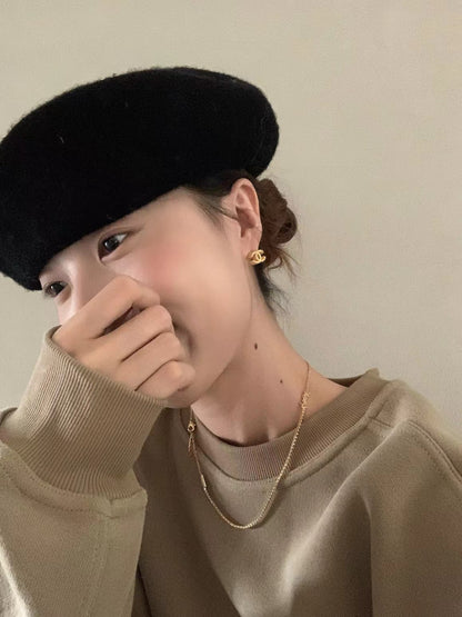 // 超高質靚料淨色衛衣