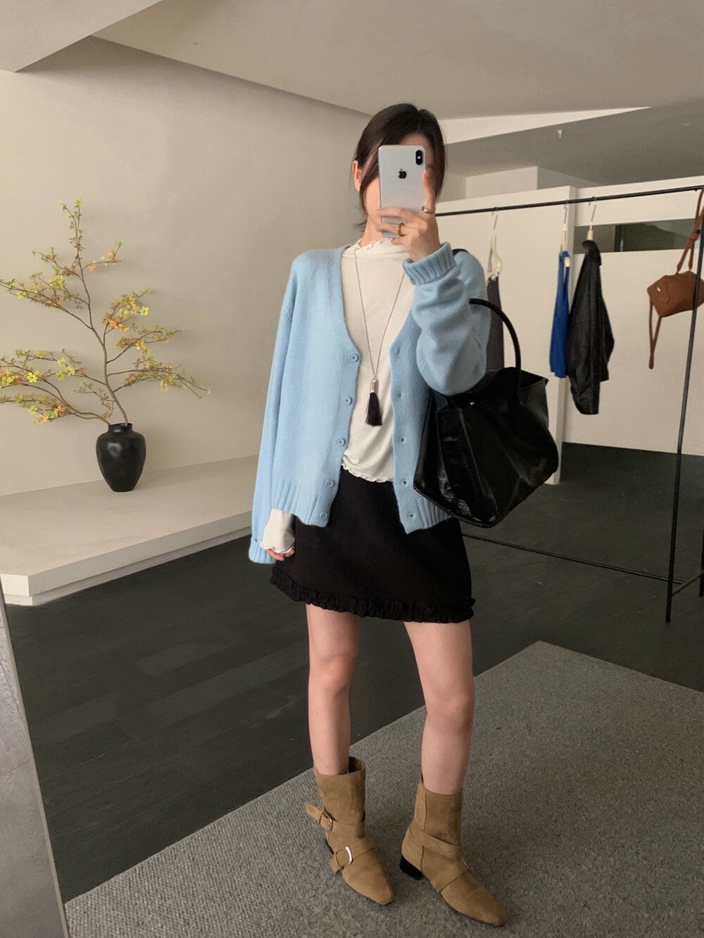 // 30%wool V領四色CD