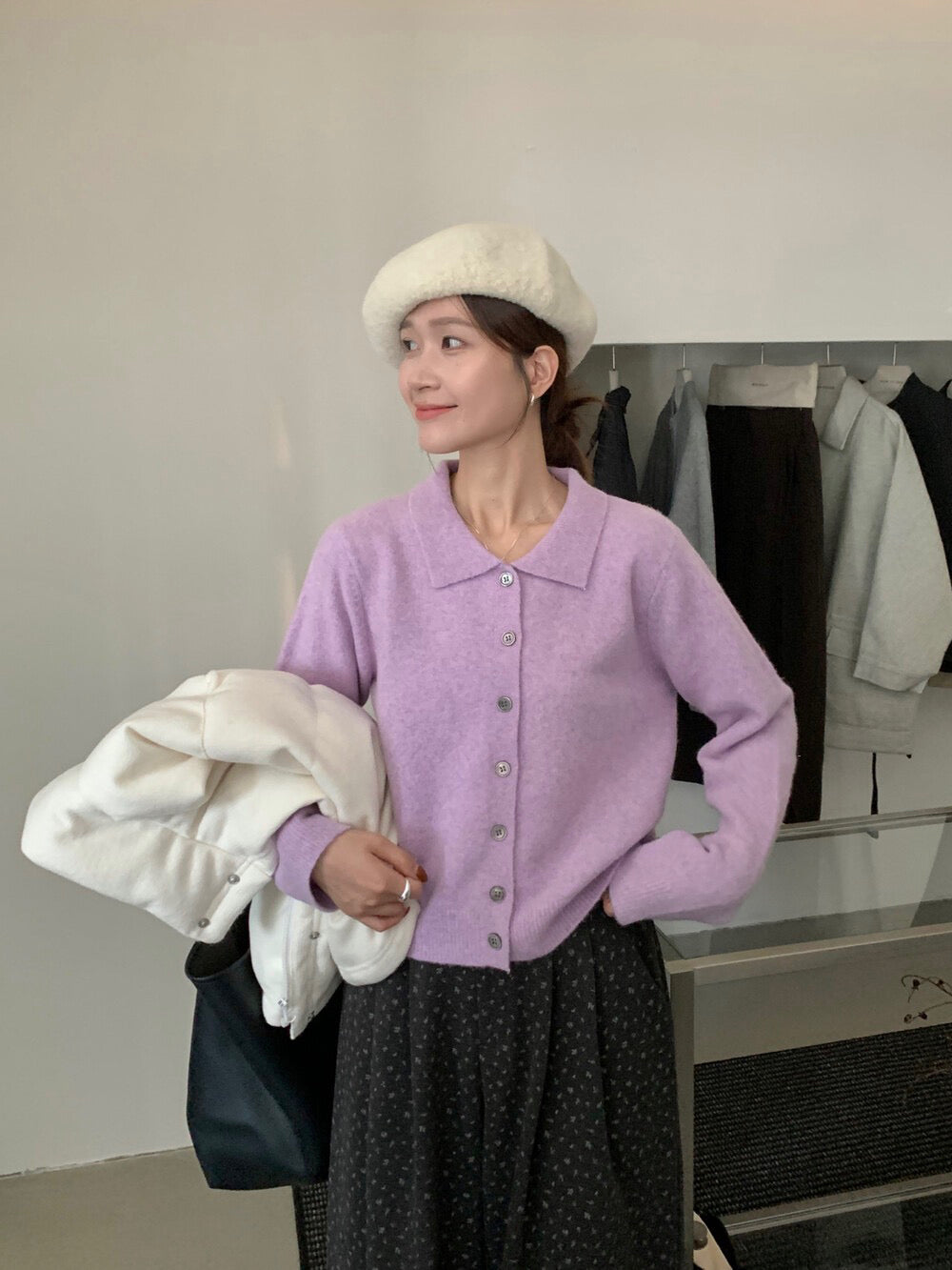 // 33%wool翻領高品質CD