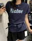 // ‘’Maine’連腰包仔磨毛TEE