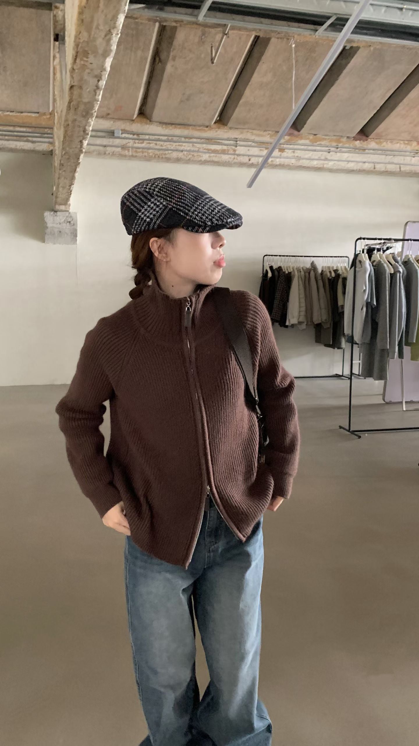 // 30%raccoon高質上下拉鍊插肩CD