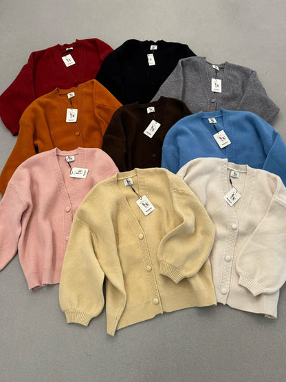 // 多巴胺色系包扣寬鬆袖CD