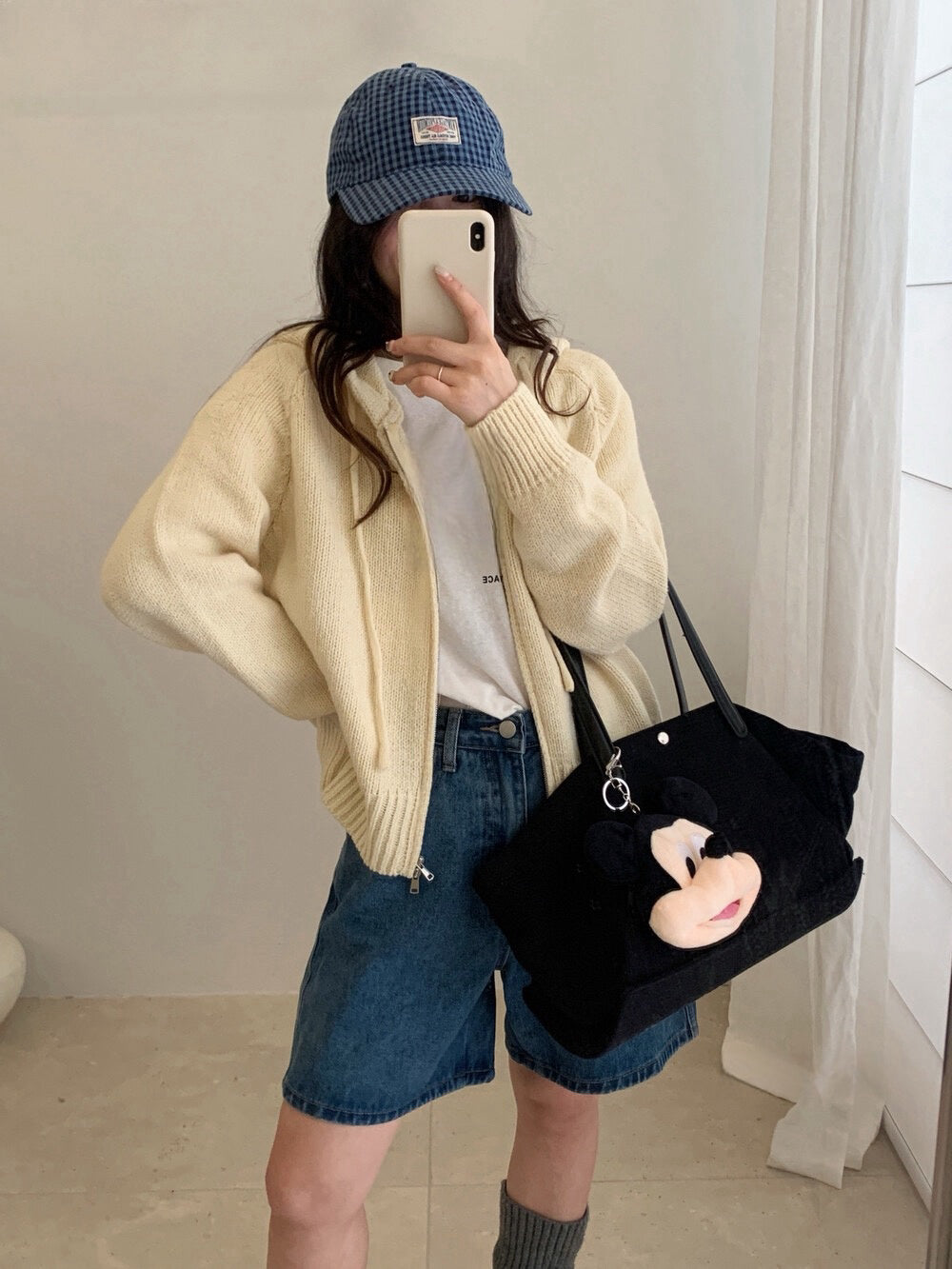 // 軟糯感20%羊毛上下拉鍊連帽CD