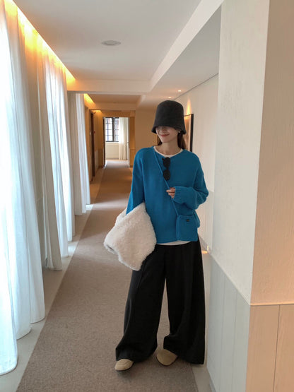 // 20%羊毛疏針圓領NT(連小袋仔)