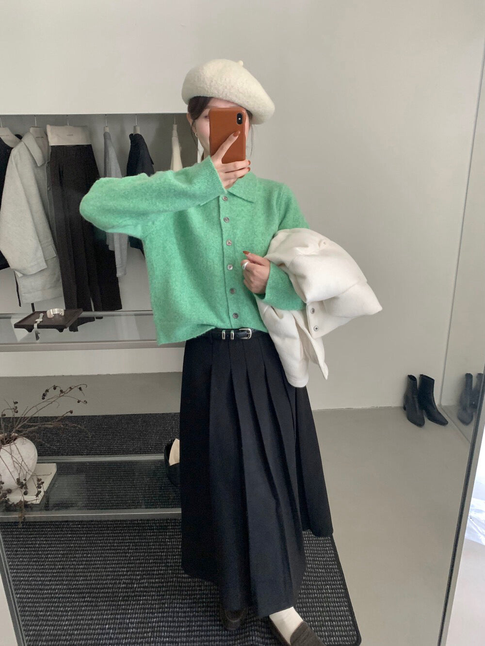 // 33%wool翻領高品質CD