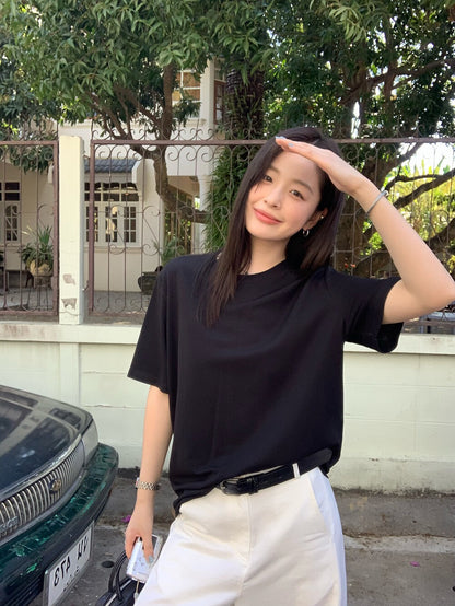 🧦 高質lyocell混麻多色TEE