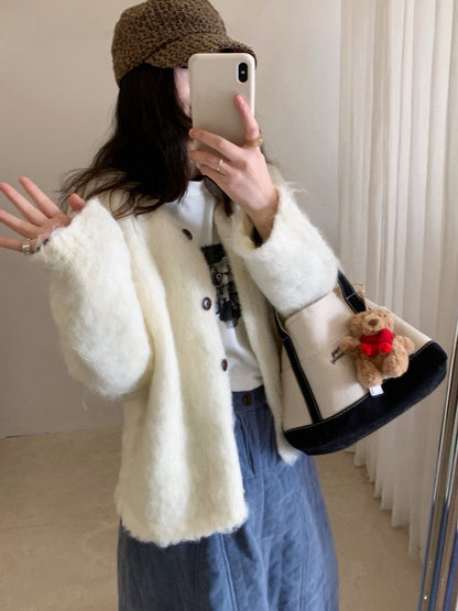 // 拉絨插肩保暖CD