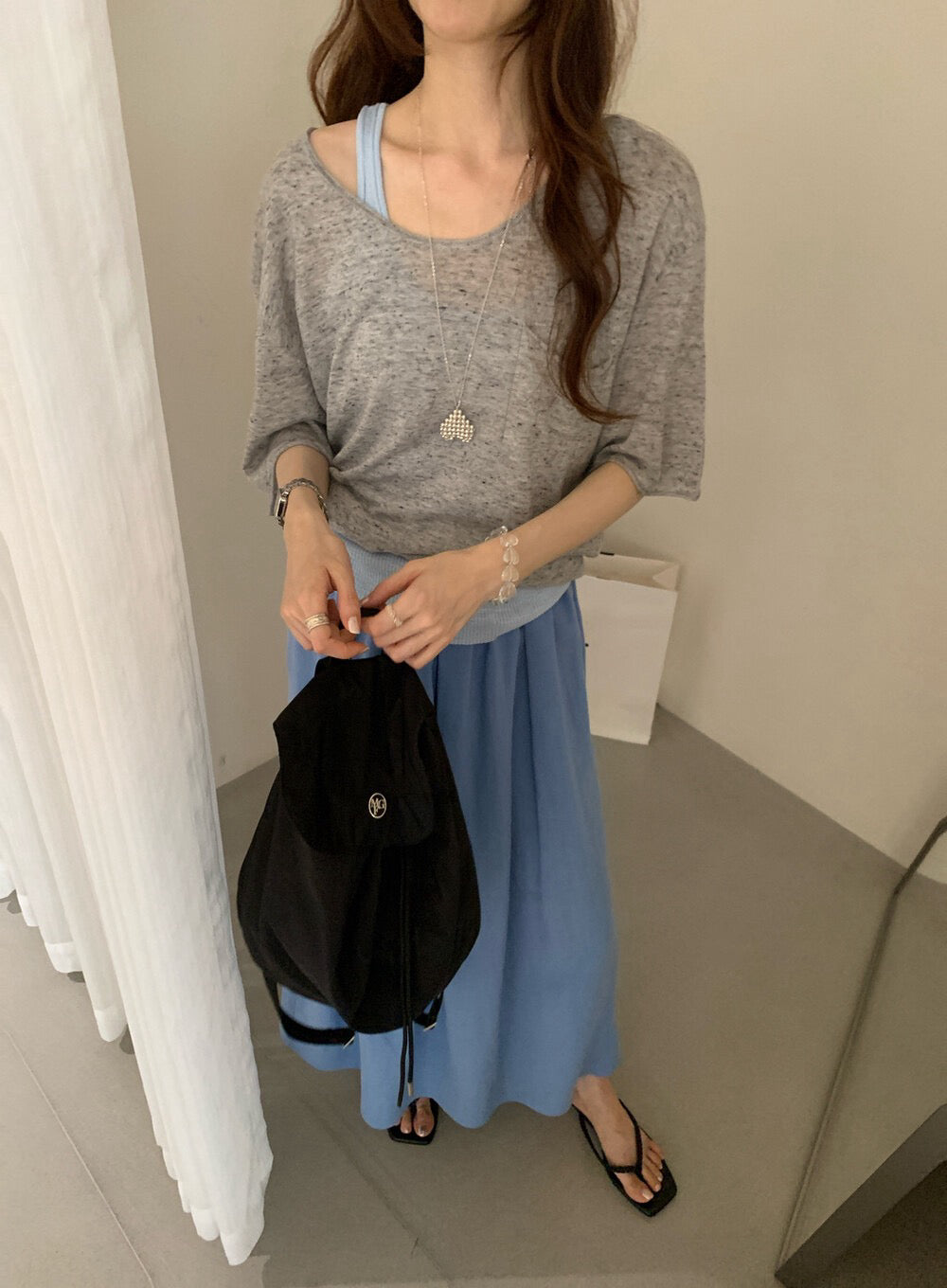 // 慵懶感口袋混點麻線NT