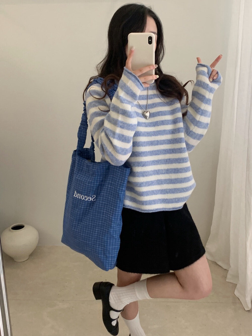 // 80%綿羊毛柔軟間條NT