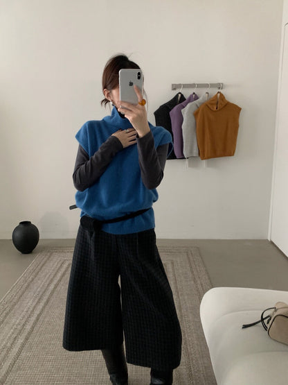 // raccoon+wool垂垂領疊穿必入小短袖NT