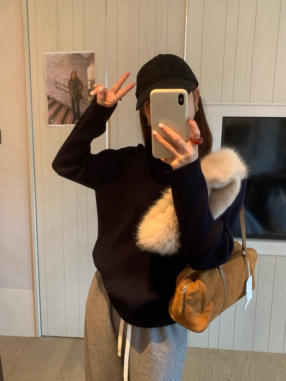 // 超美22色直坑紋不挑身型半領NT