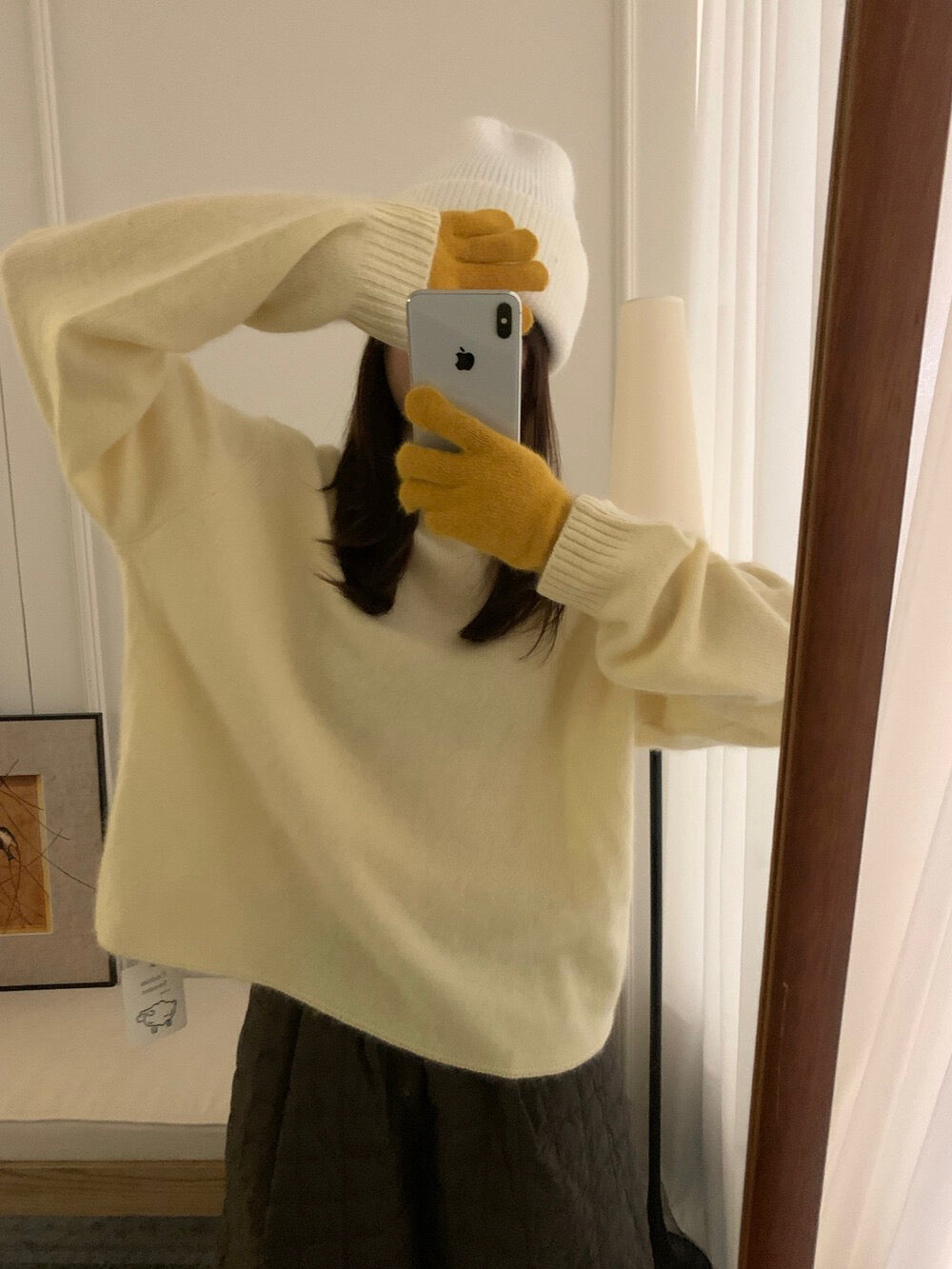 // 100%羊毛高質拉絨半領NT