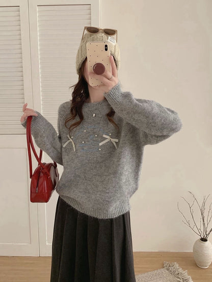 // 超美蝴蝶結絲帶加刺繡字NT