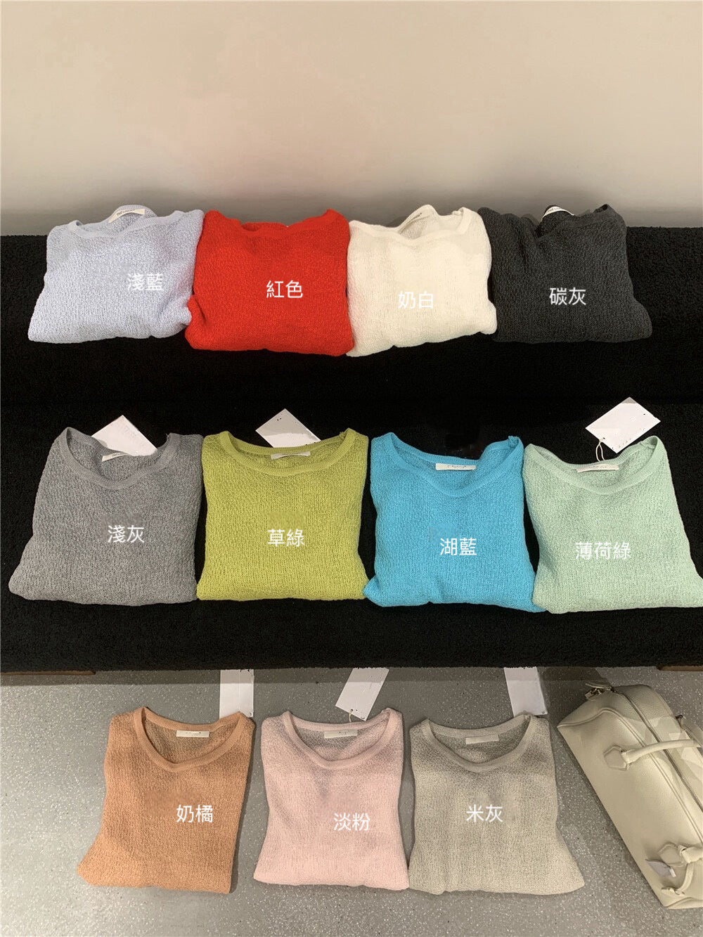 // 輕薄竹節麻11色NT