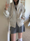 // 刺繡solve hoodie zip-up