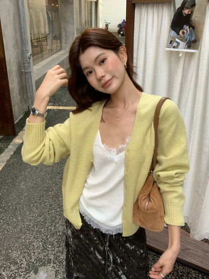 C36 / 必入顏色超美V領羊毛外套(100%羊毛)