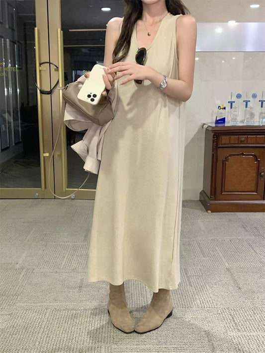 // 後開叉超彈性親膚背心OPS