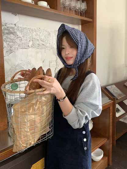 (部分現貨) // 調皮帥氣連身全長工人褲