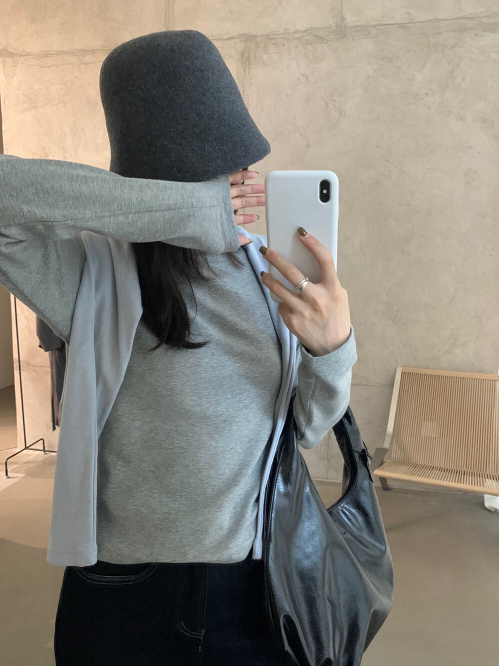 // 12色親膚秋冬百搭彈性TEE