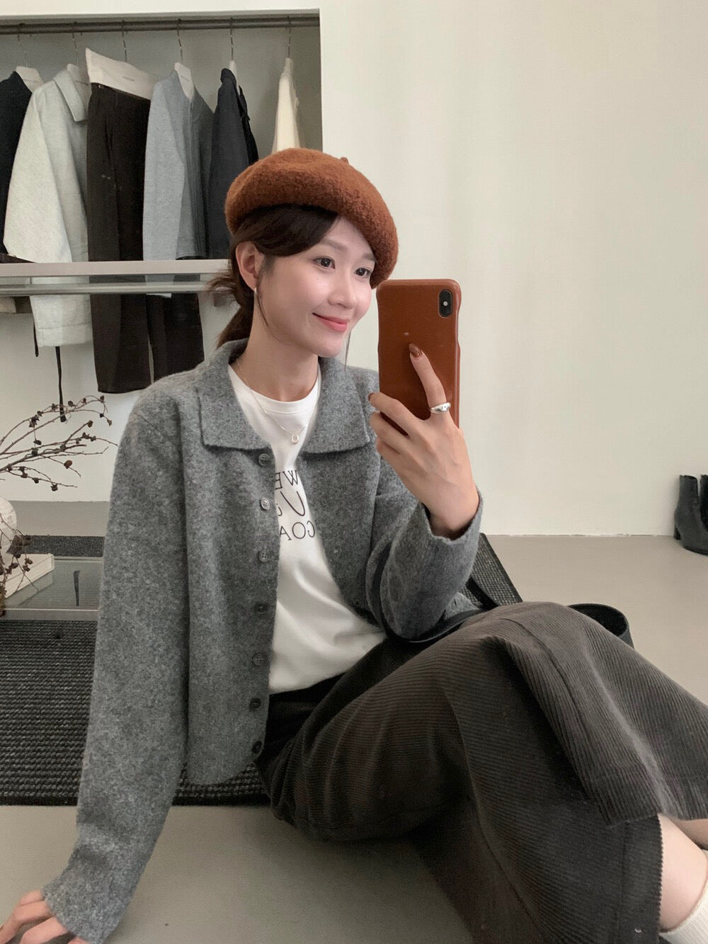 // 33%wool翻領高品質CD