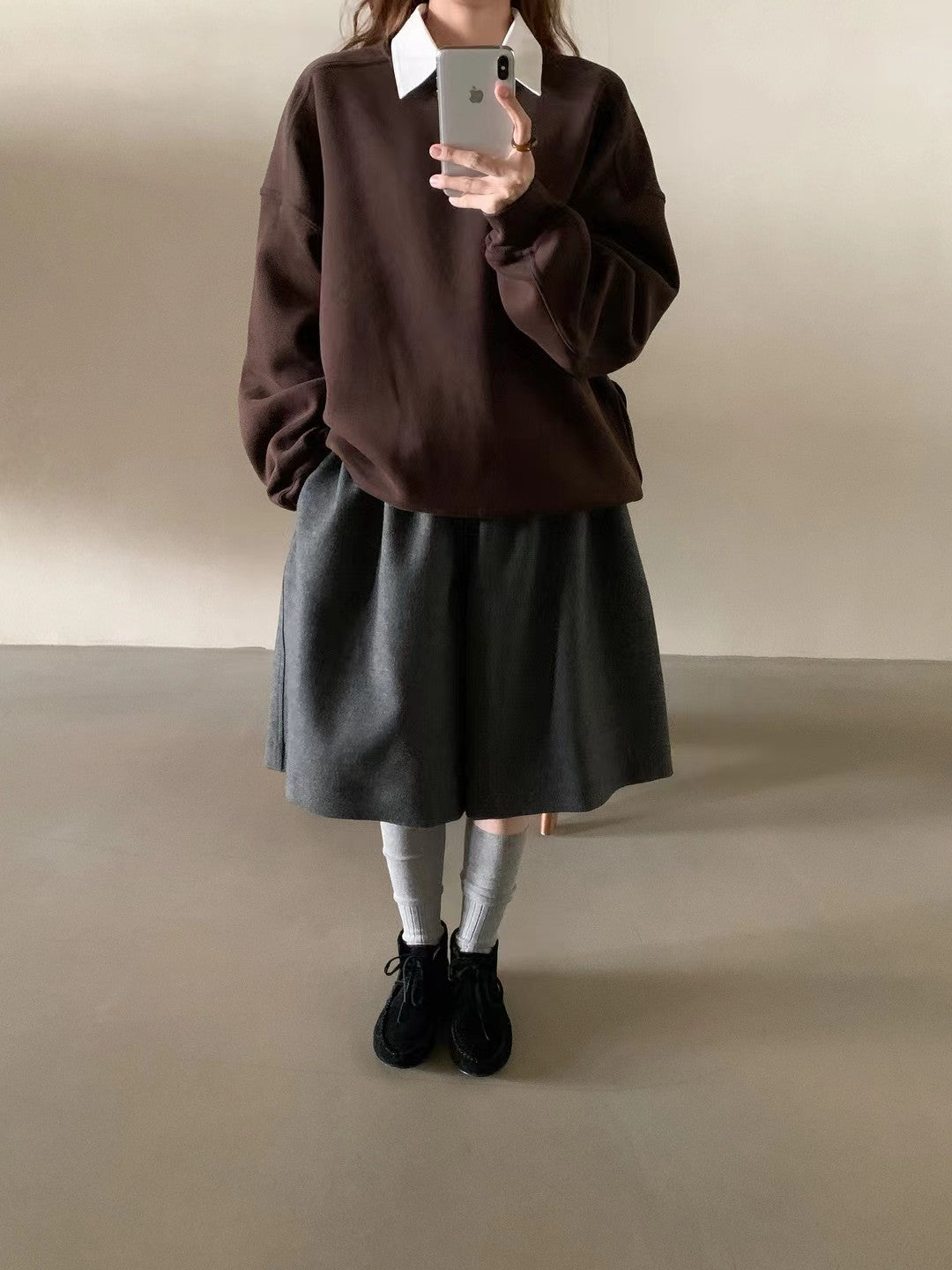 // 超高質靚料淨色衛衣