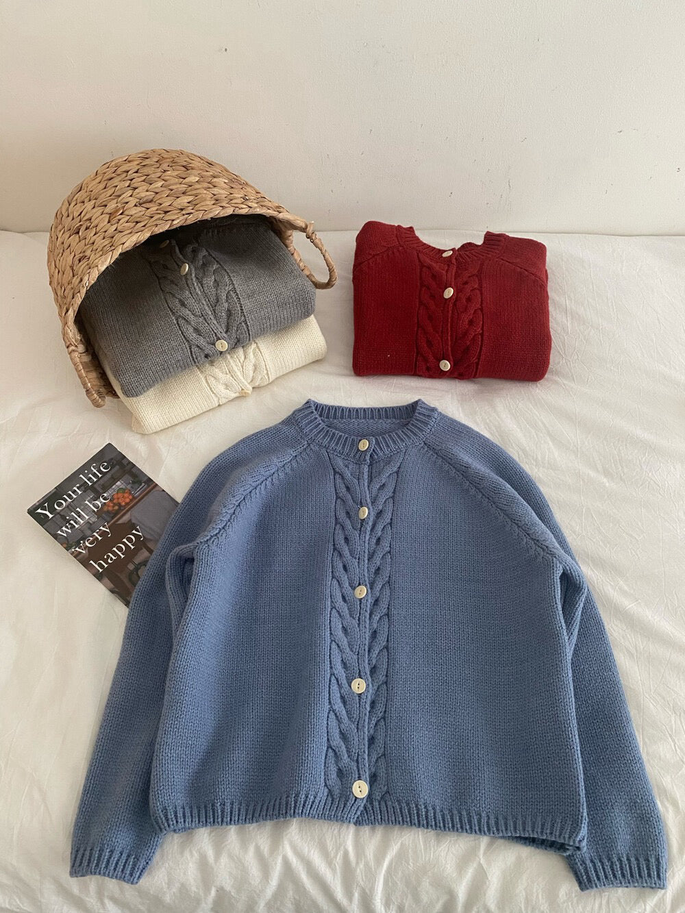 // 四色超美麻花邊插肩CD