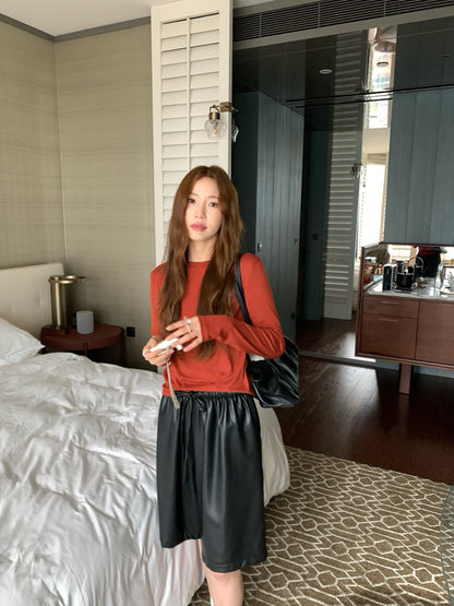 // 必入跑量款16色大彈性親膚TEE