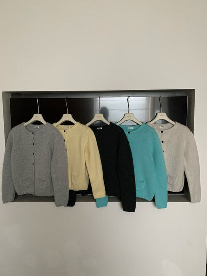 // 100%羊毛可愛弧邊小口袋CD