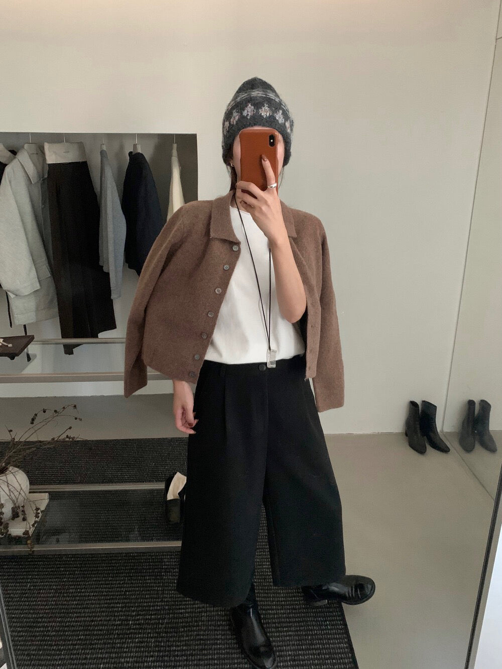 // 33%wool翻領高品質CD