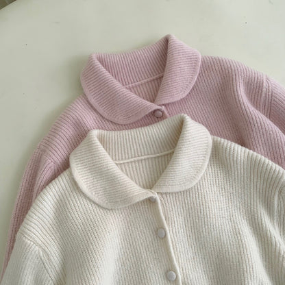 // 溫柔娃娃領包扣開胸NT