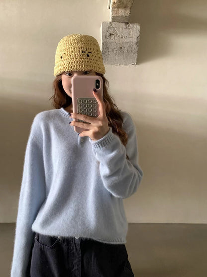 // 三粒鈕卷邊raccoon+wool NT