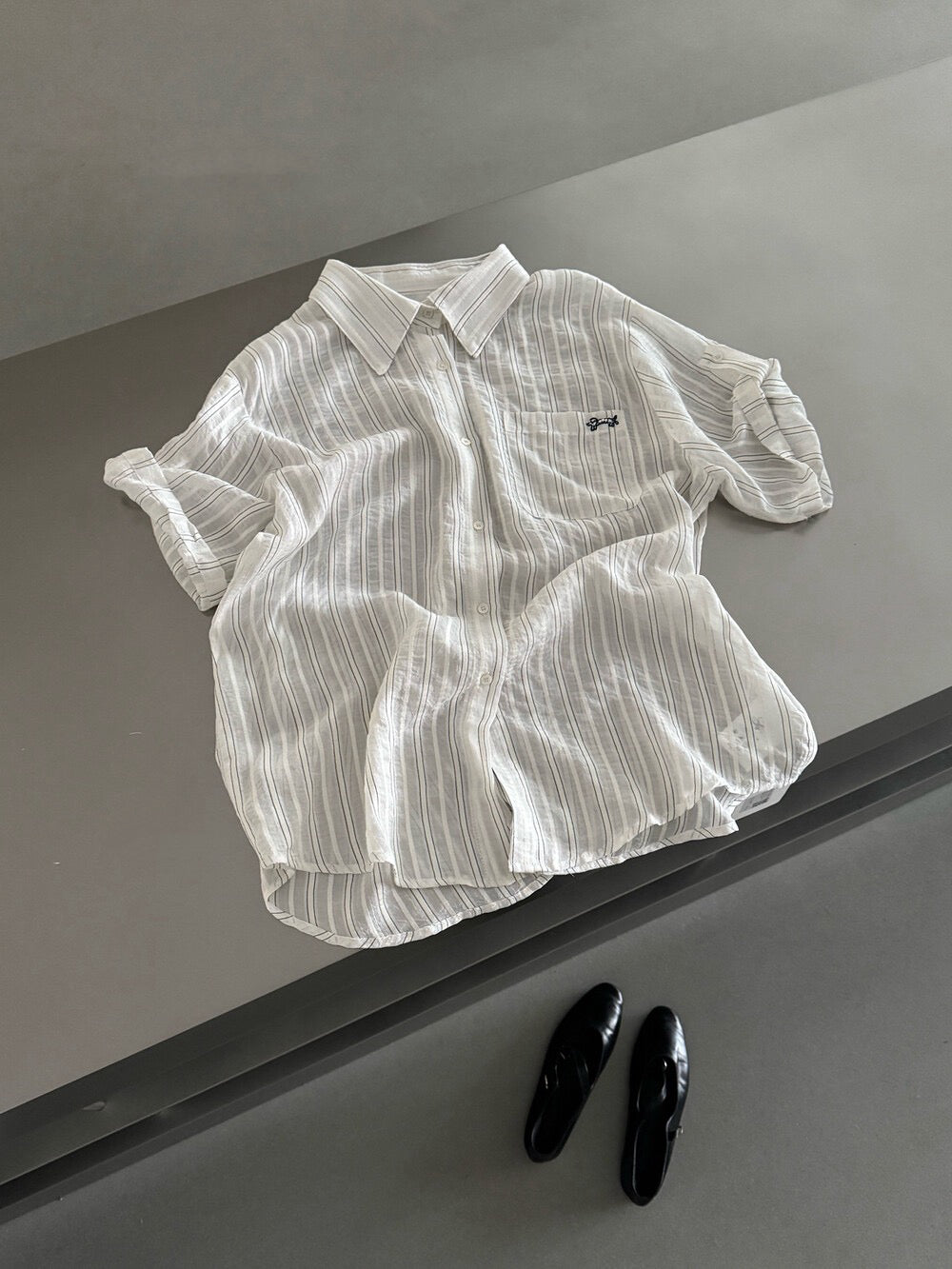 // 直間紋狗狗小刺繡SH