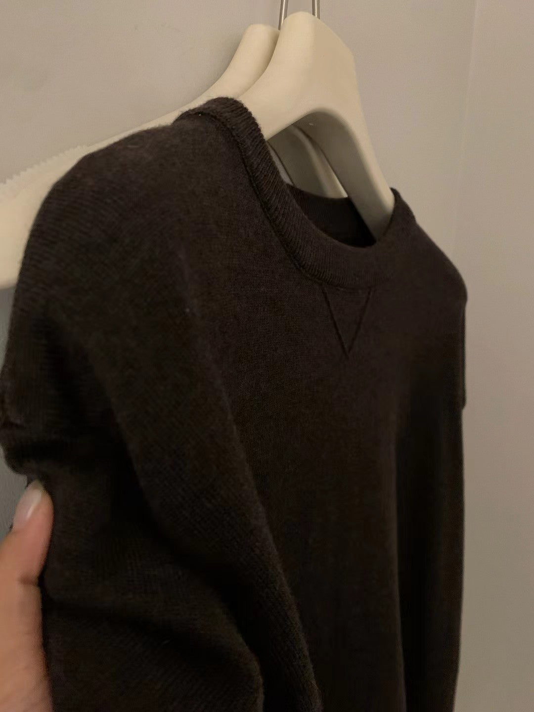 // 慵懶感毛衣+短褲套裝