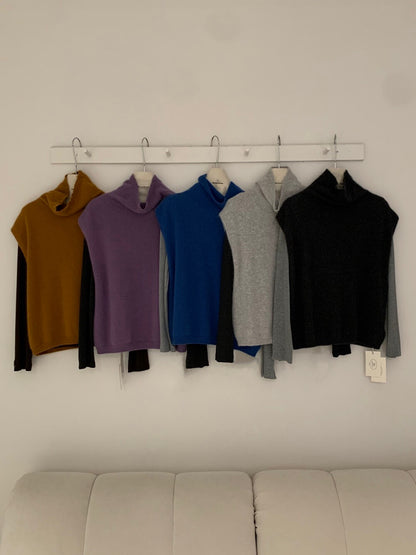 // raccoon+wool垂垂領疊穿必入小短袖NT