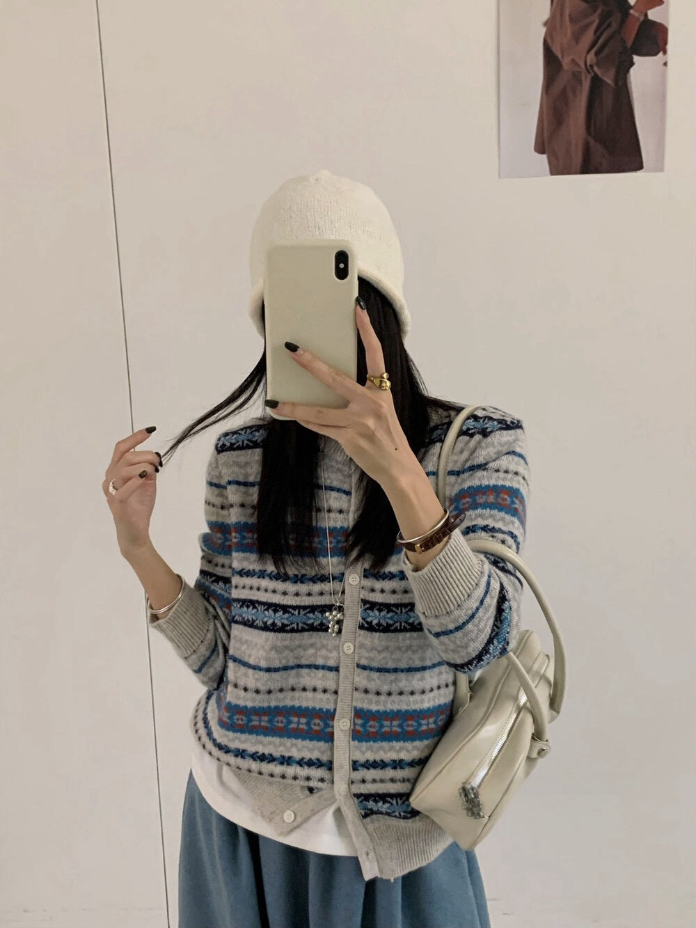 // 復古撞色民族patterns CD