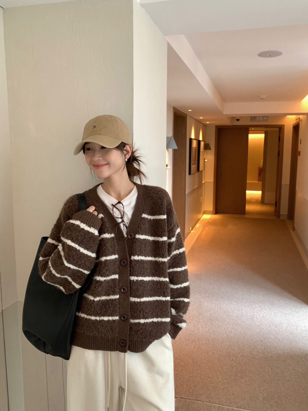 // 軟糯超舒服絨毛感間條CD