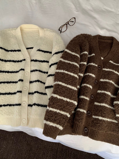 // 軟糯超舒服絨毛感間條CD