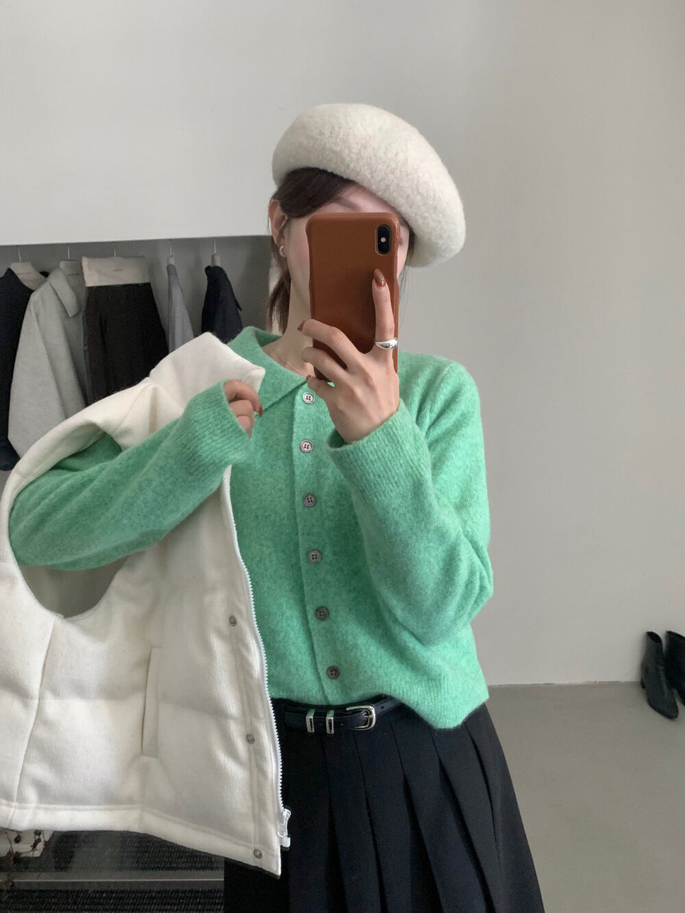 // 33%wool翻領高品質CD