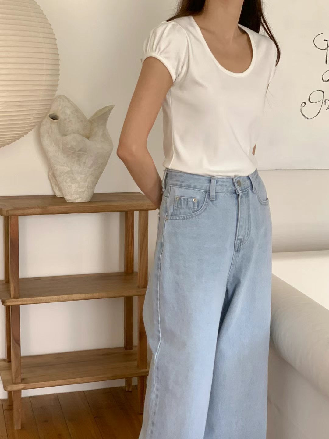 (現貨) // 小公主䄂U領TEE