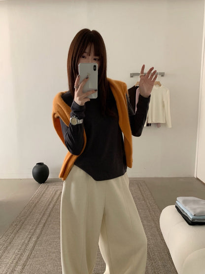 // 超軟超舒服必入小立領9色TEE