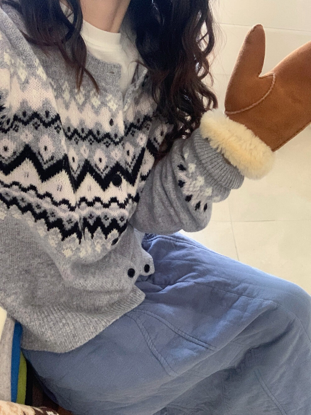 // 100%alpaca北歐復古花紋CD￼