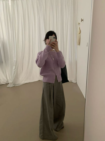 // 粗織紋邊特別領口CD