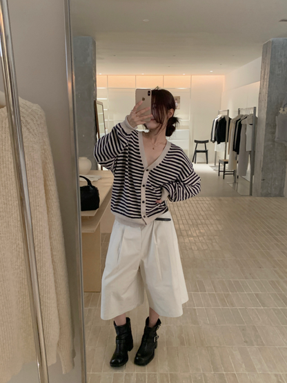 // 超軟糯兔絨間條CD