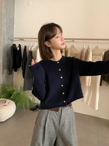 // 30%raccoon卷卷邊圓領CD