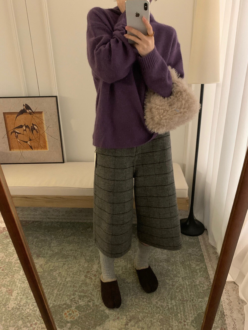 // 100%羊毛高質拉絨半領NT