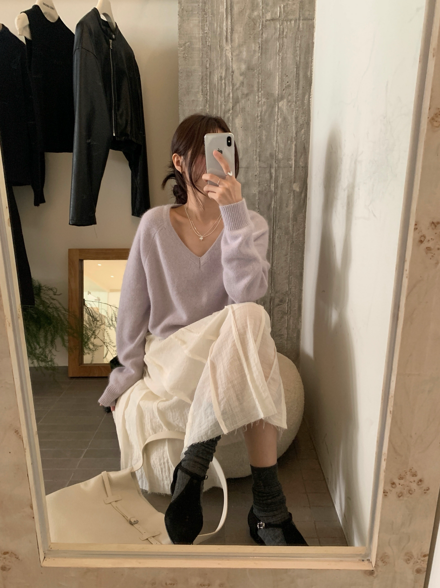 // 高質raccoon V領軟糯NT